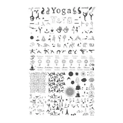 Zen Yoga, CJS-184, Clear Jelly Stamper(u)
